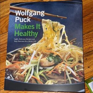 Wolfgang Puck Cookbook Signed